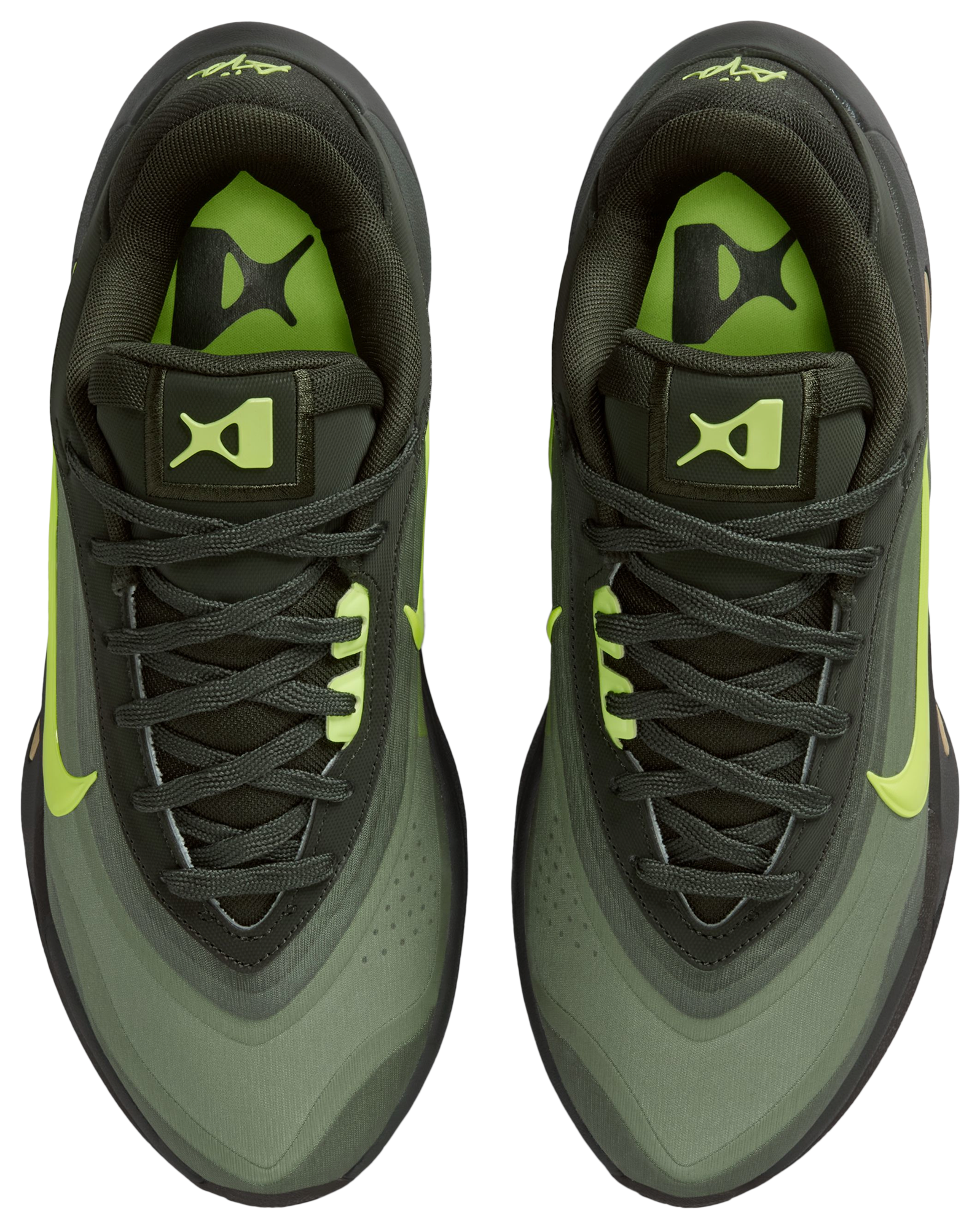 Nike A'One - Sequoia/Volt/Cargo Khaki - Image 4