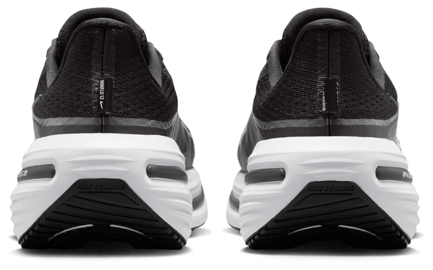 Nike Air Winflo 12 Wide - White/Black/Dark Smoke Grey - Image 3