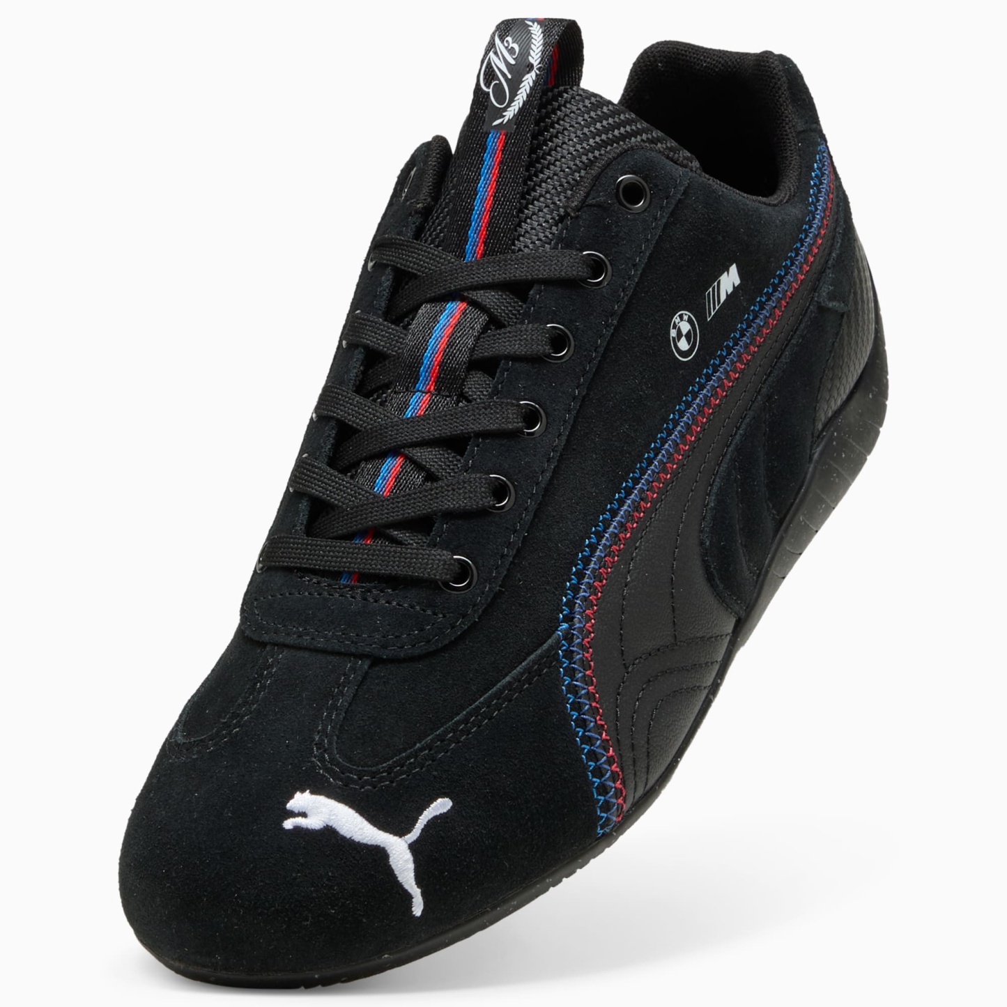 BMW M Speedcat M3 40 Years Men's Sneakers - PUMA Black-PUMA Black - 8