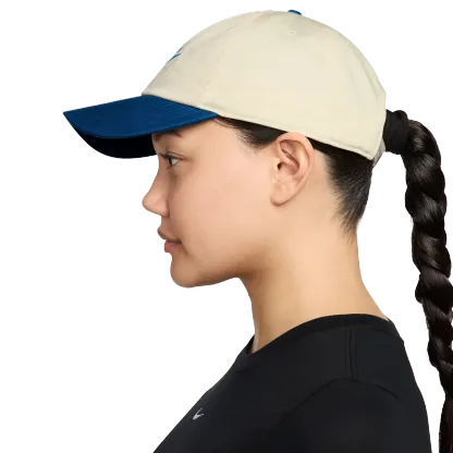 Nike Club H86 Adjustable Cap - Beige/Blue - Image 3