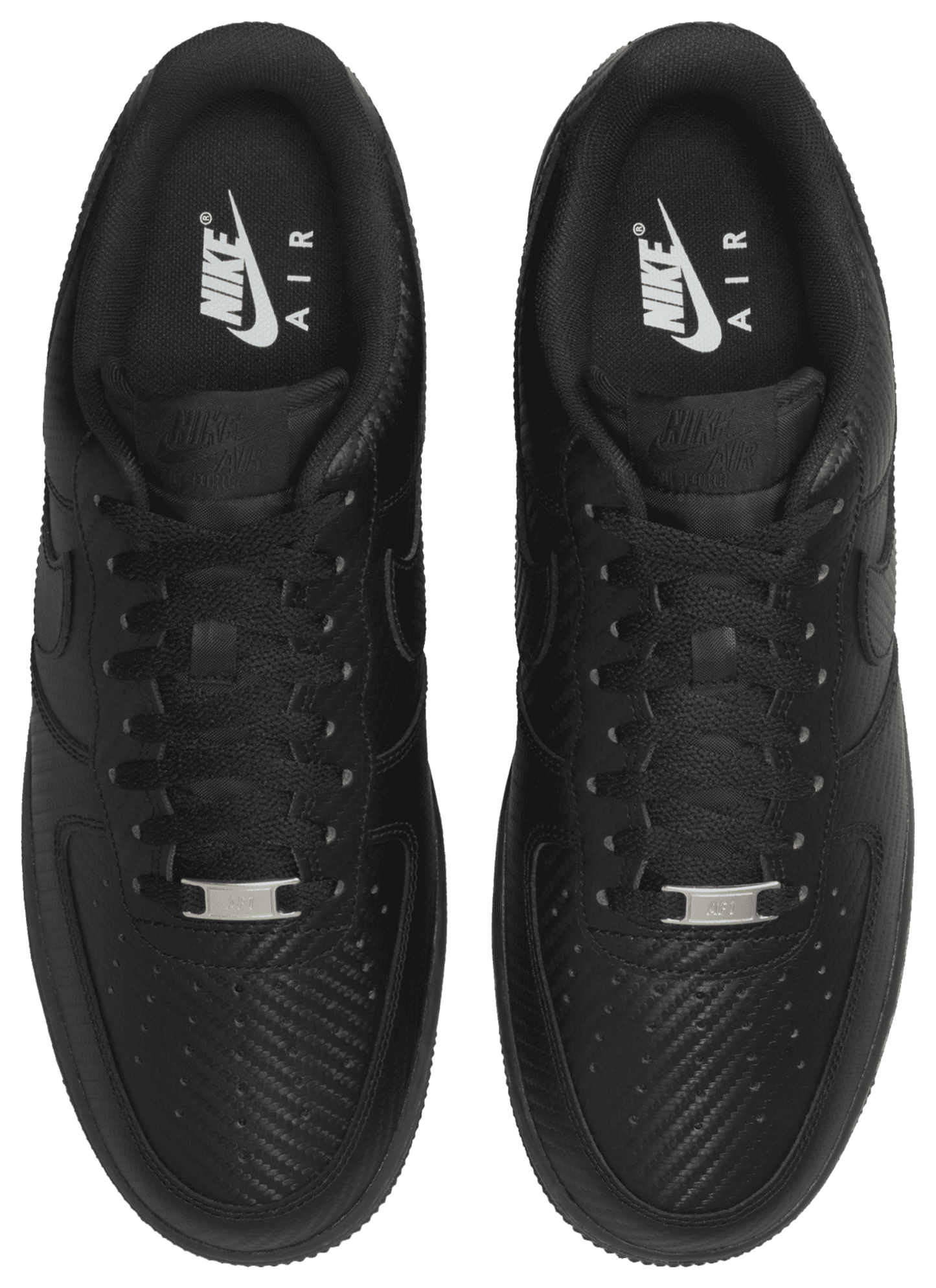 Nike Air Force 1 07 TWT - Black/Black - Image 4