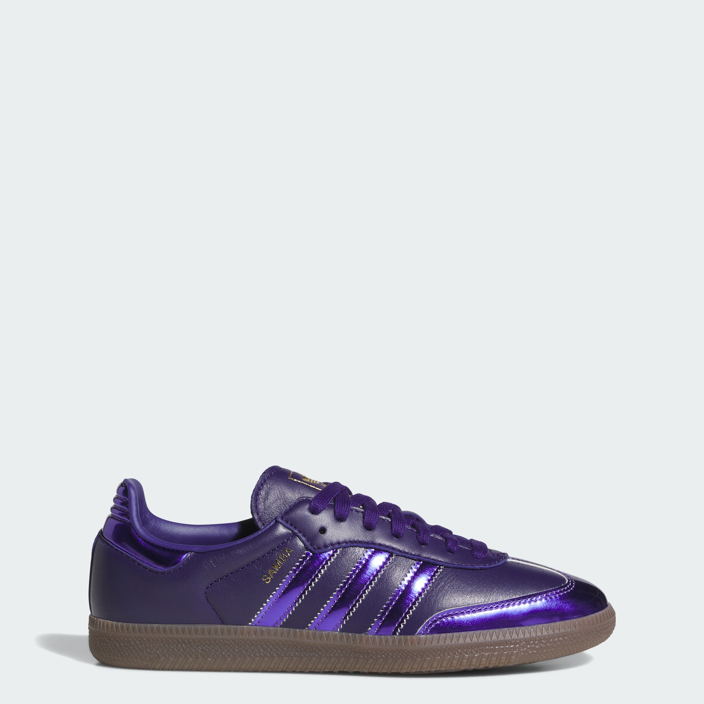 adidas SAMBA LT SHOES - Collegiate Purple / Purple Rush / Gold Metallic - View 1