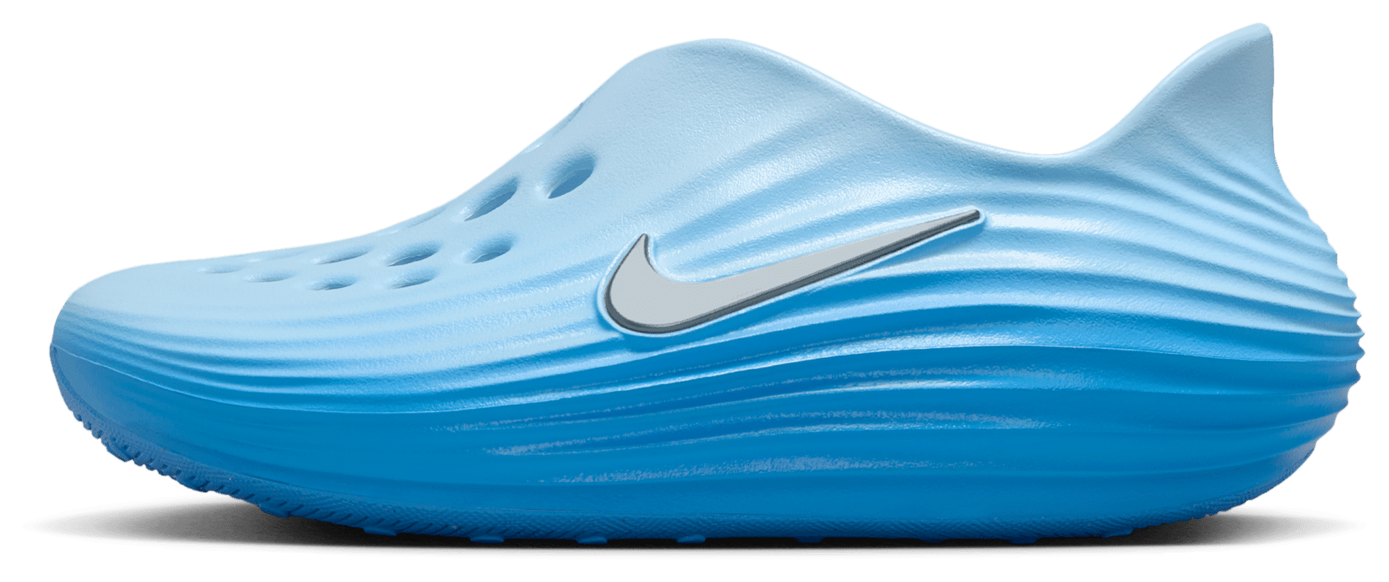Nike Reactx ReJuven8 童款 - Glacier Blue/Metallic Silver - Image 2