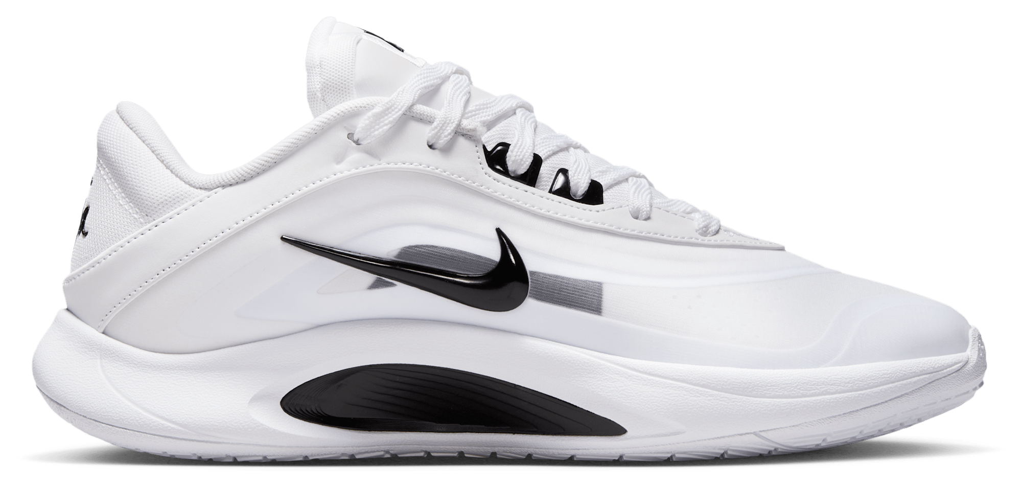 Nike A'ONE - Black/White/White - Image 1