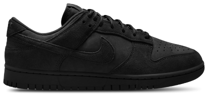 Nike Dunk Low Retro Se Nubuck - Black/Black/Black - Image 1