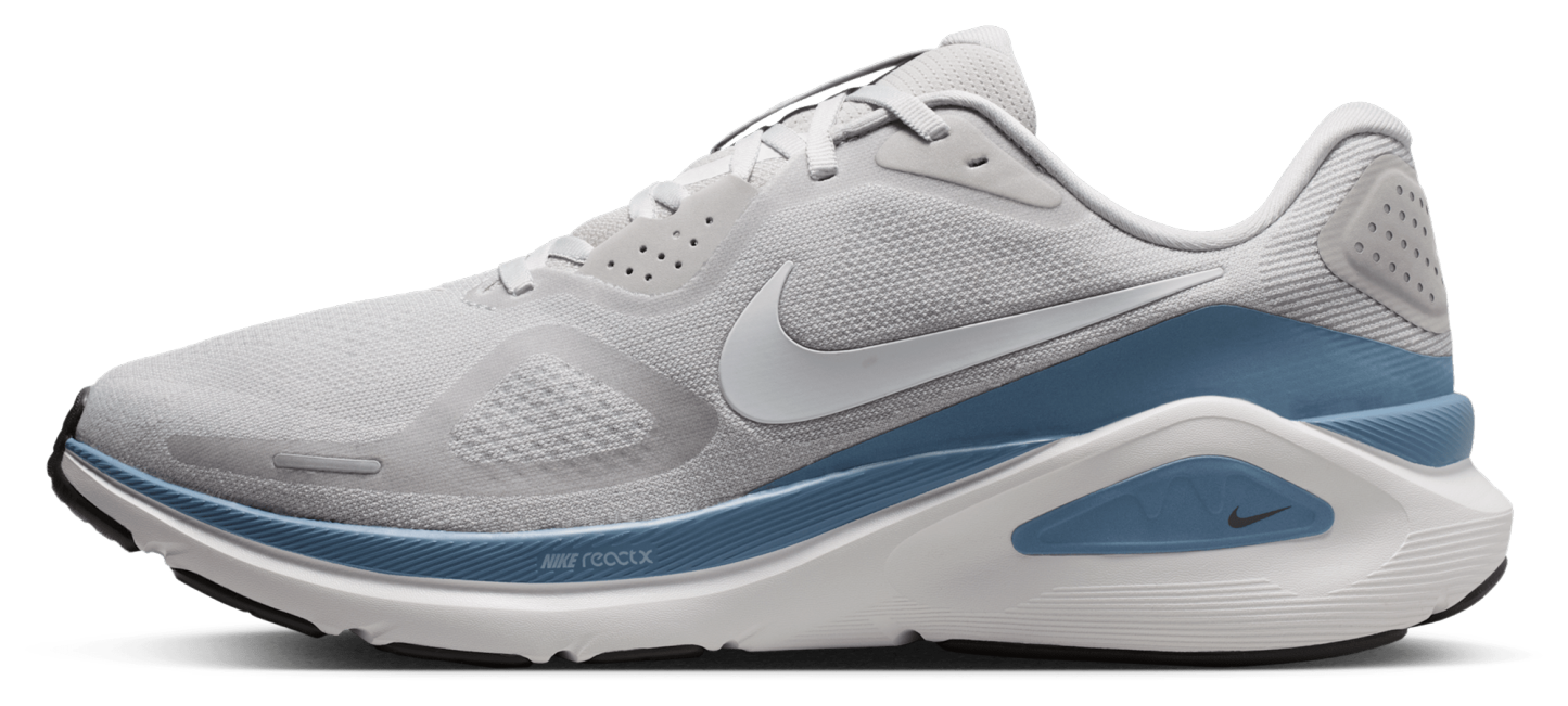 Nike Structure 26 - Grey Fog/Work Blue/Summit White - Image 2