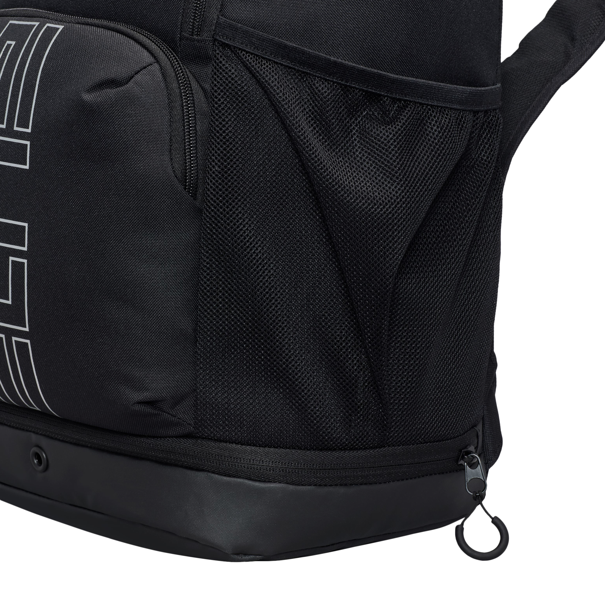 Nike Varsity Elite Backpack - Black/Metallic Silver - Image 9