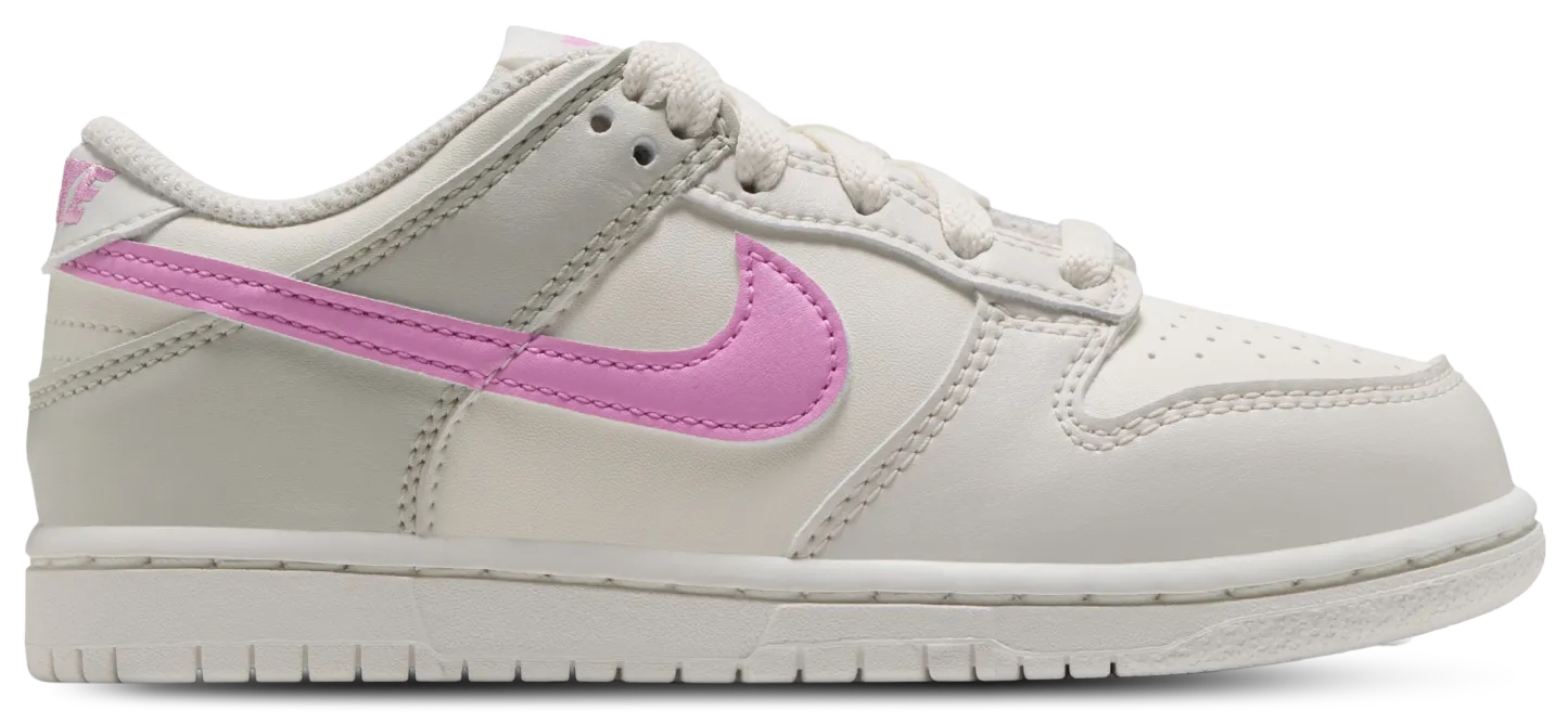 Nike Dunk Low N 童款 - Pink Rise/Sail/Phantom - Image 1