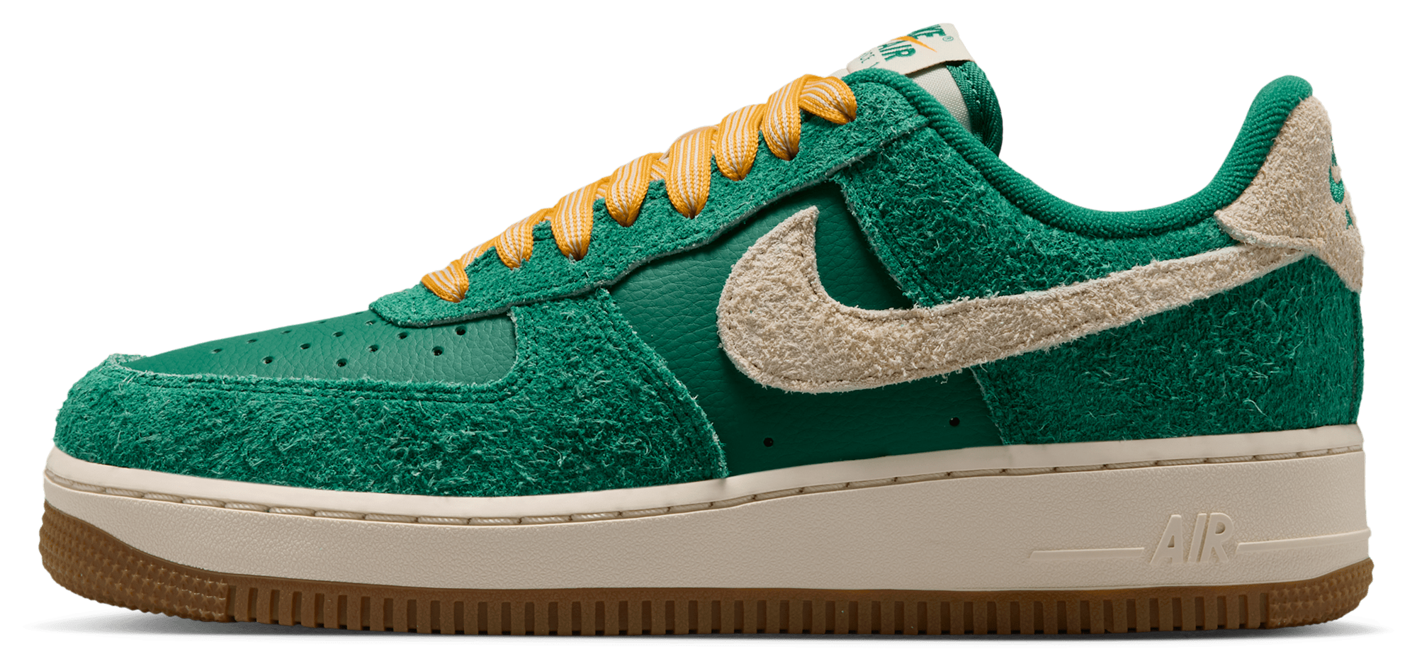 Nike Air Force 1 '07 LE Low - Malachite/Coconut Milk/Univ Gold - Image 2