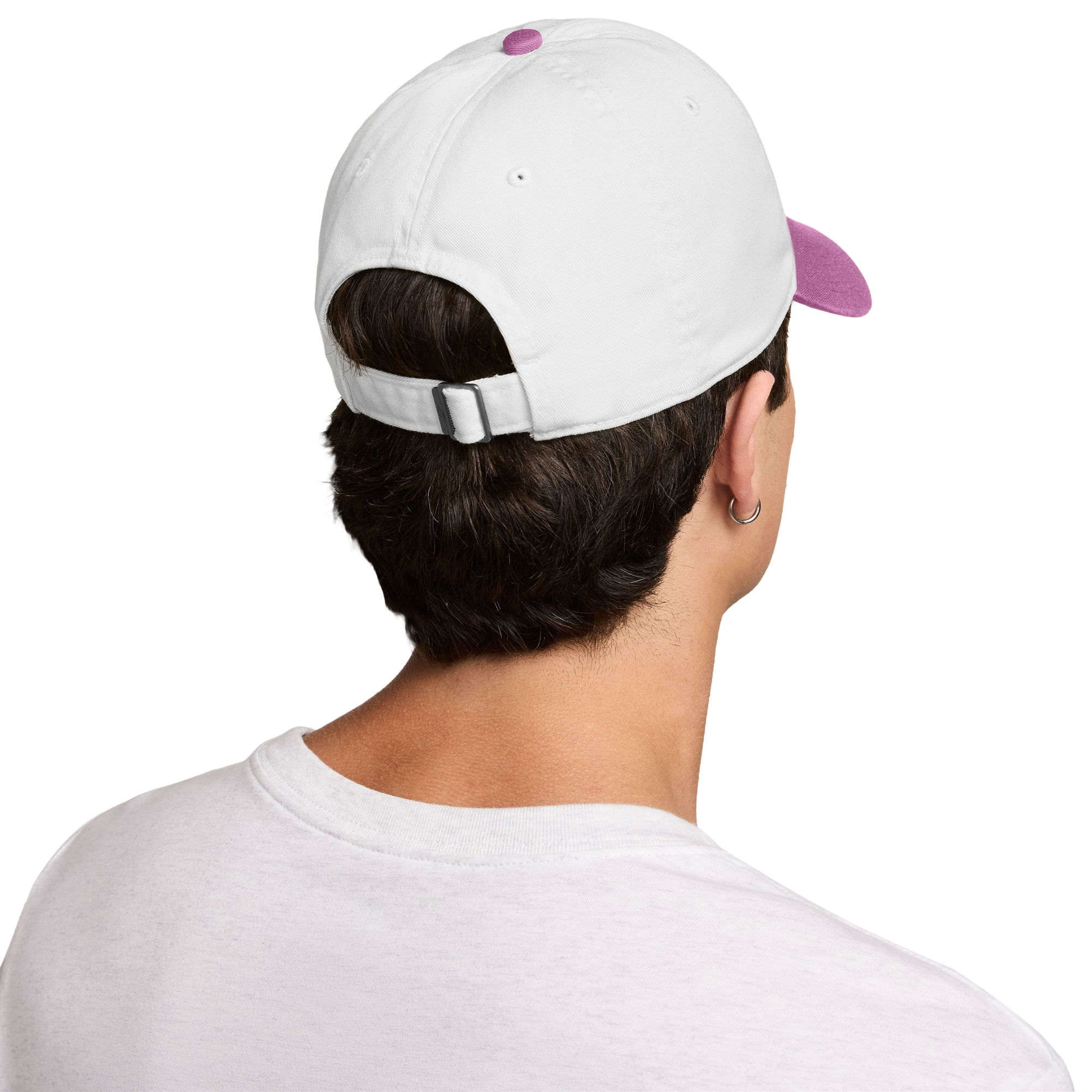 Nike Club H86 Adjustable Cap - White/Pink - Image 2