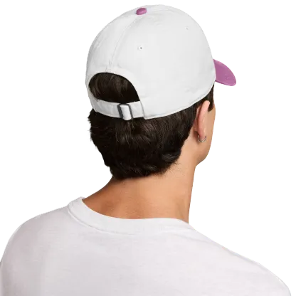 Nike Club H86 Adjustable Cap - White/Pink - Image 2