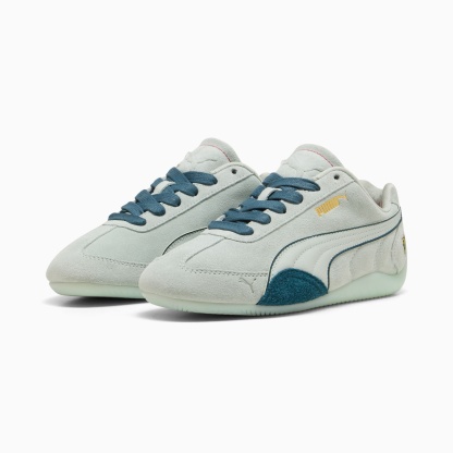Scuderia Ferrari Speedcat Women's Sneakers - Créme De Mint-Midnight Petrol - 2