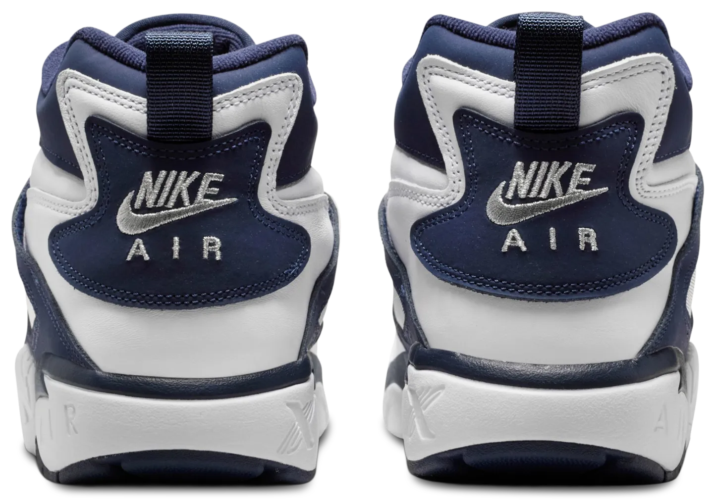 Nike Nike Air Diamond Turf - White/College Navy/Metallic Silver - Image 3
