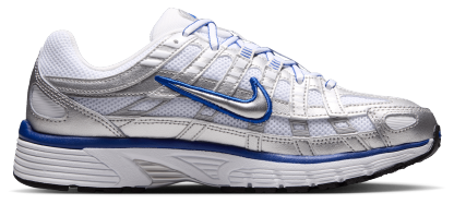 Nike P-6000 - Silver/Blue/White - Image 1