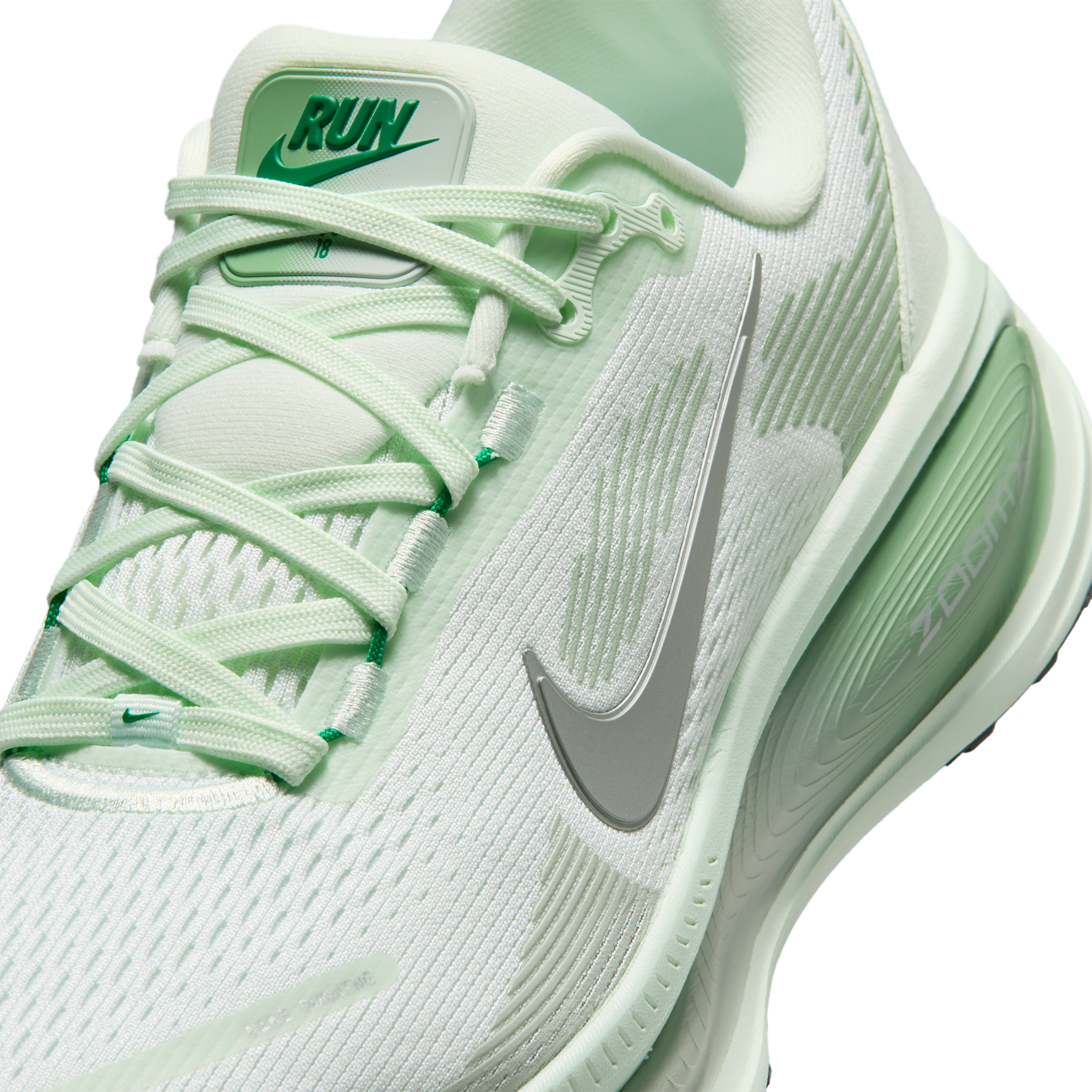Nike Vomero 18 - Steam/Barely Green/Mtlc Silver - Image 7