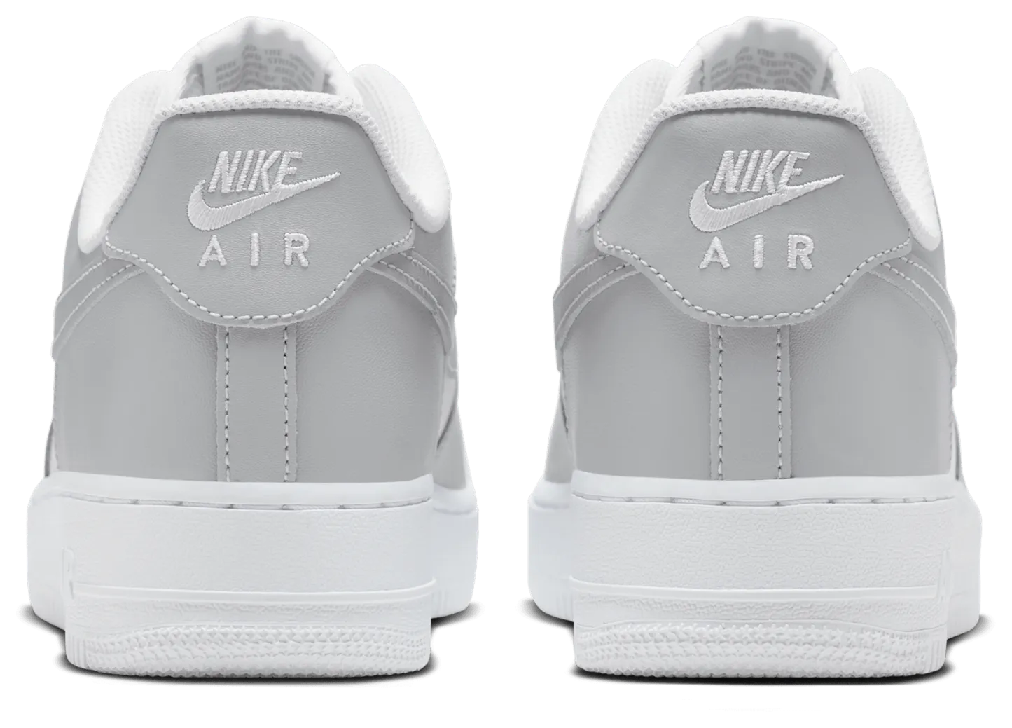 Nike Air Force 1 '07 - White/Lt Smoke Grey - Image 3