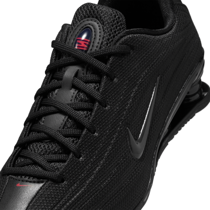 Nike Shox Z - Black/Black/Univ Red - Image 7