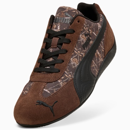 Speedcat Camo Men's Sneakers - Espresso Brown-PUMA Black - 8