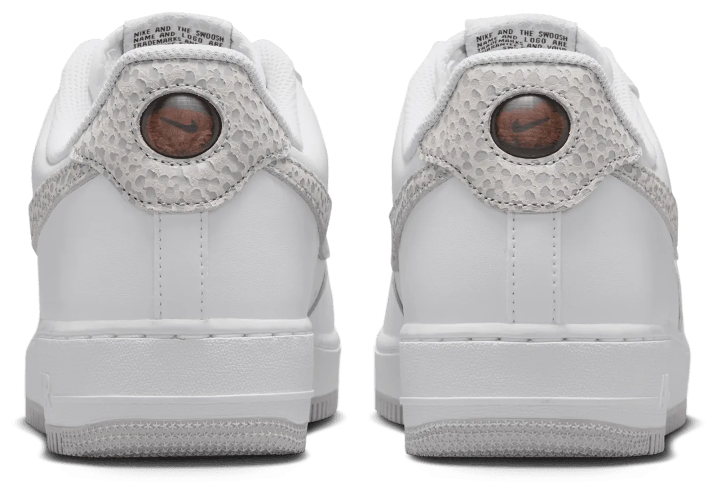 Nike Air Force 1 Low LE - Black/White/Gray - Image 3