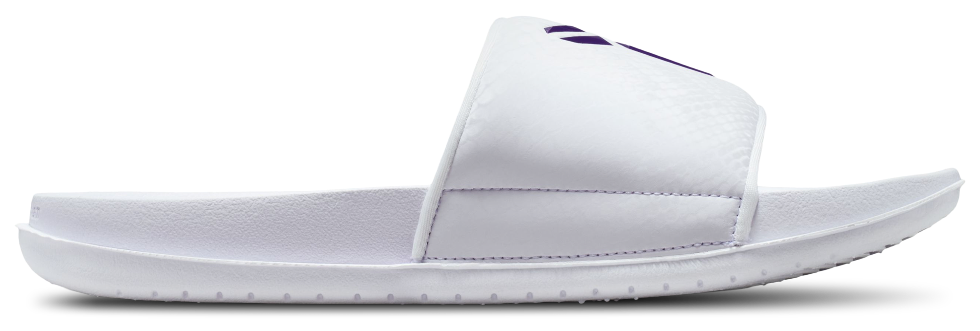 Nike Kobe Off Court Slides - White/Court Purple - Image 1
