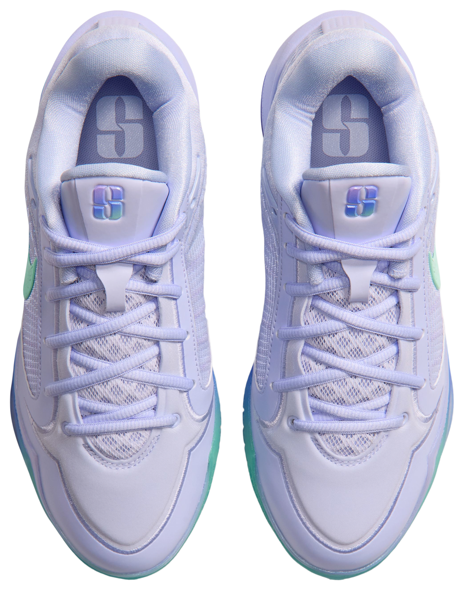 Nike Sabrina 4 - Palest Purple/Green Glow - Image 4