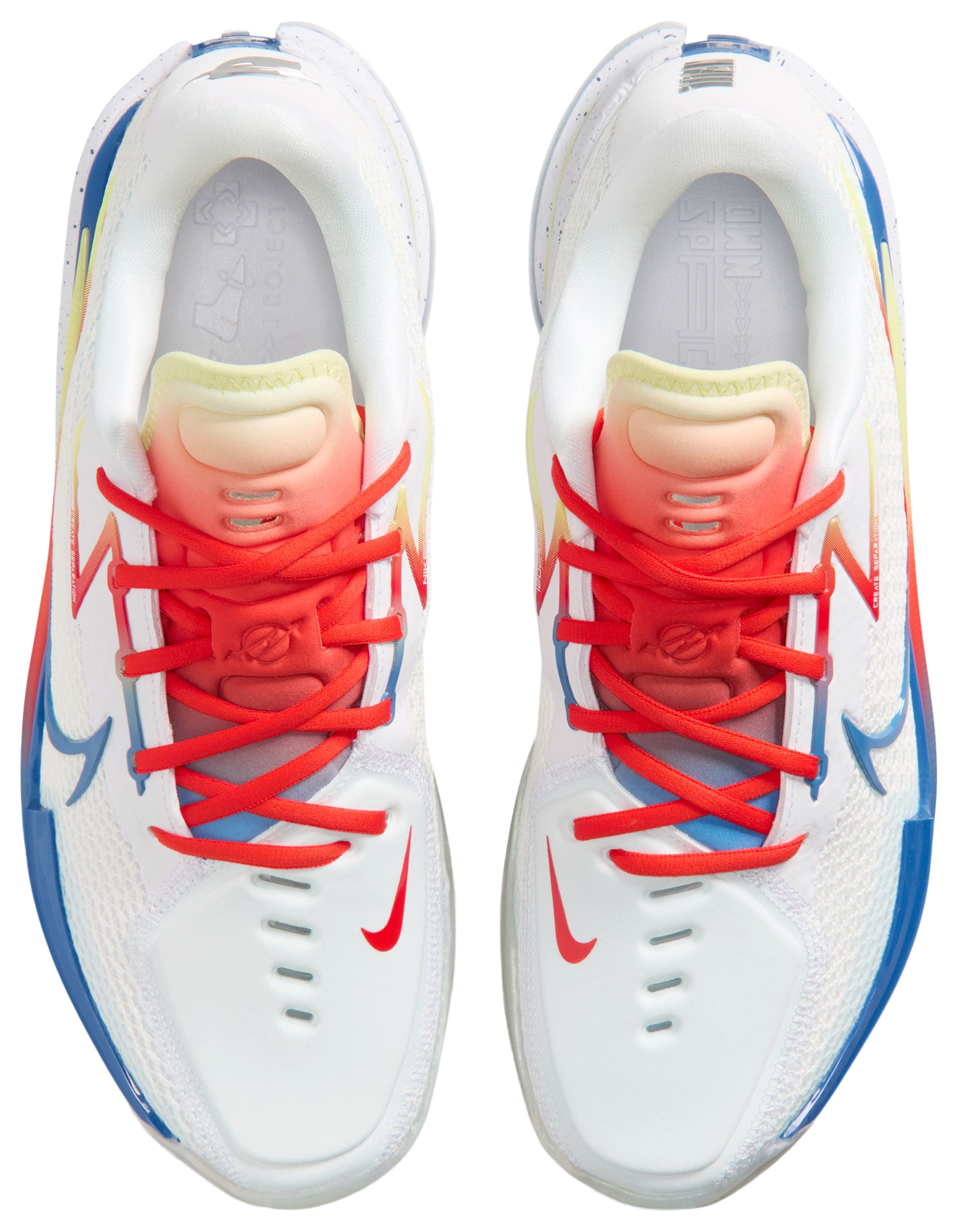 Nike G.T. Cut 1 - White/Chile Red/Blue - Image 4