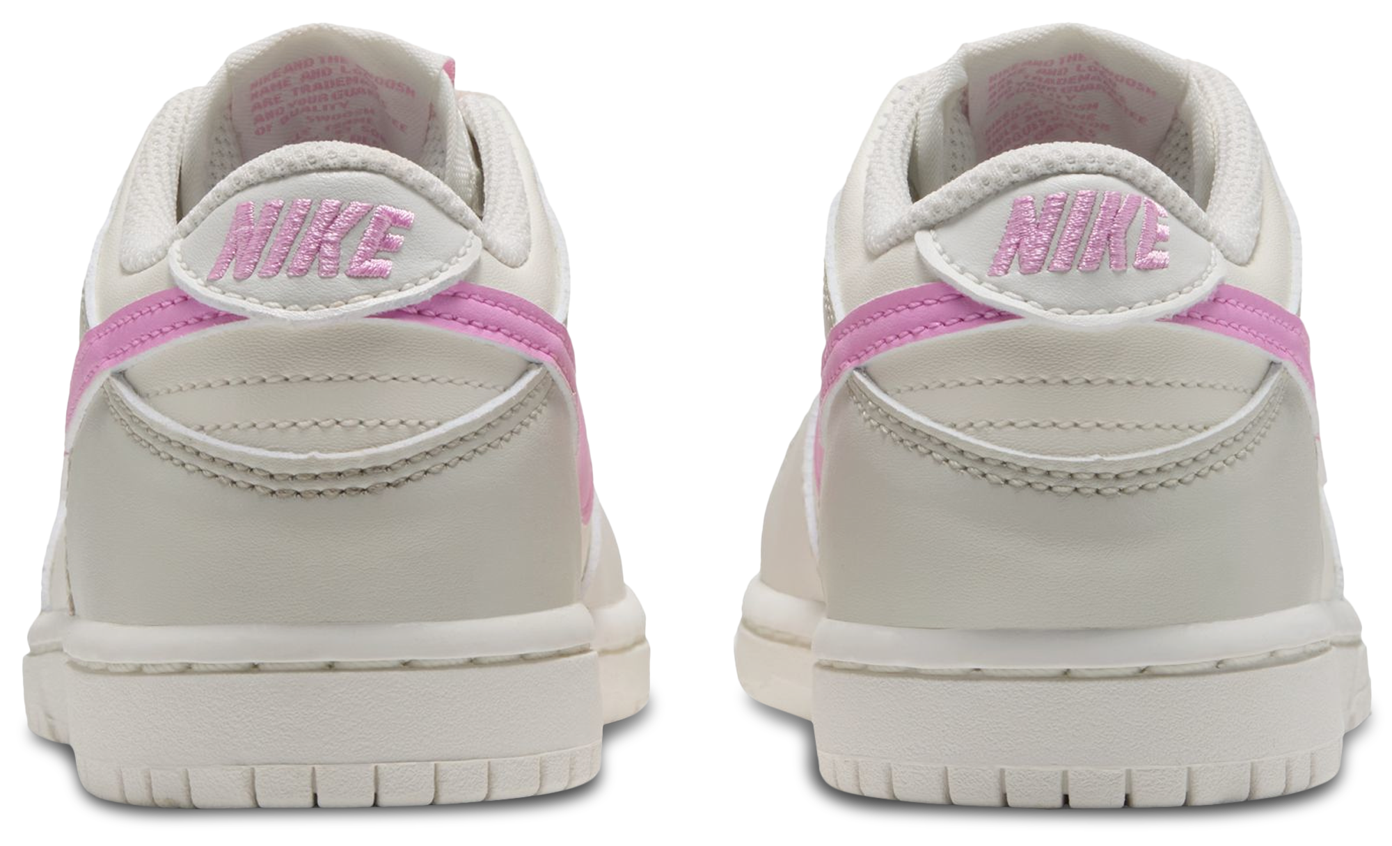Nike Dunk Low N 童款 - Pink Rise/Sail/Phantom - Image 3