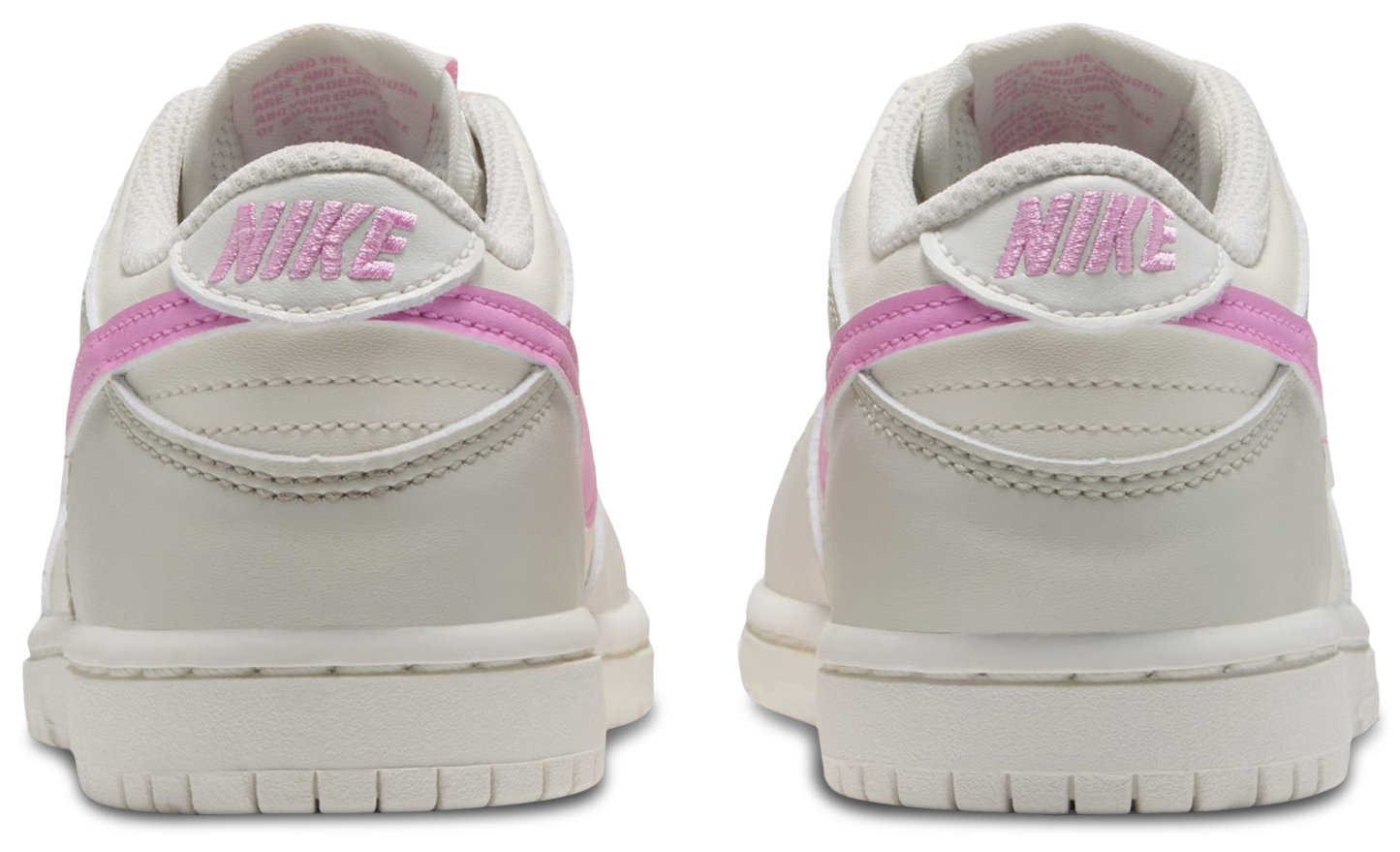 Nike Dunk Low N 童款 - Pink Rise/Sail/Phantom - Image 3