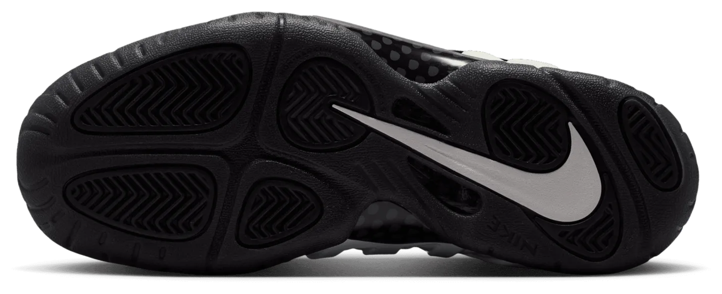 Nike Little Posite Pro 童款 - Black/White/Summit White - Image 5