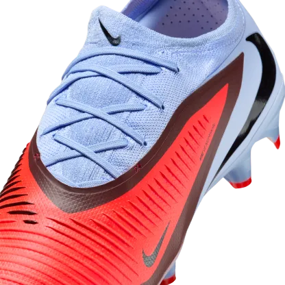 Nike Phantom 6 Low Pro FG - Royal Tint/Brt Crimson - Image 7