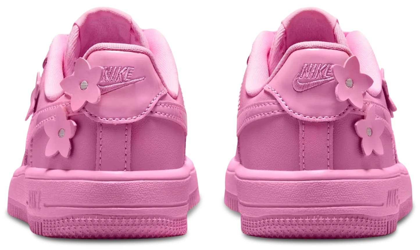 Nike Air Force 1 Low 童款 - Silver/Pink - Image 3