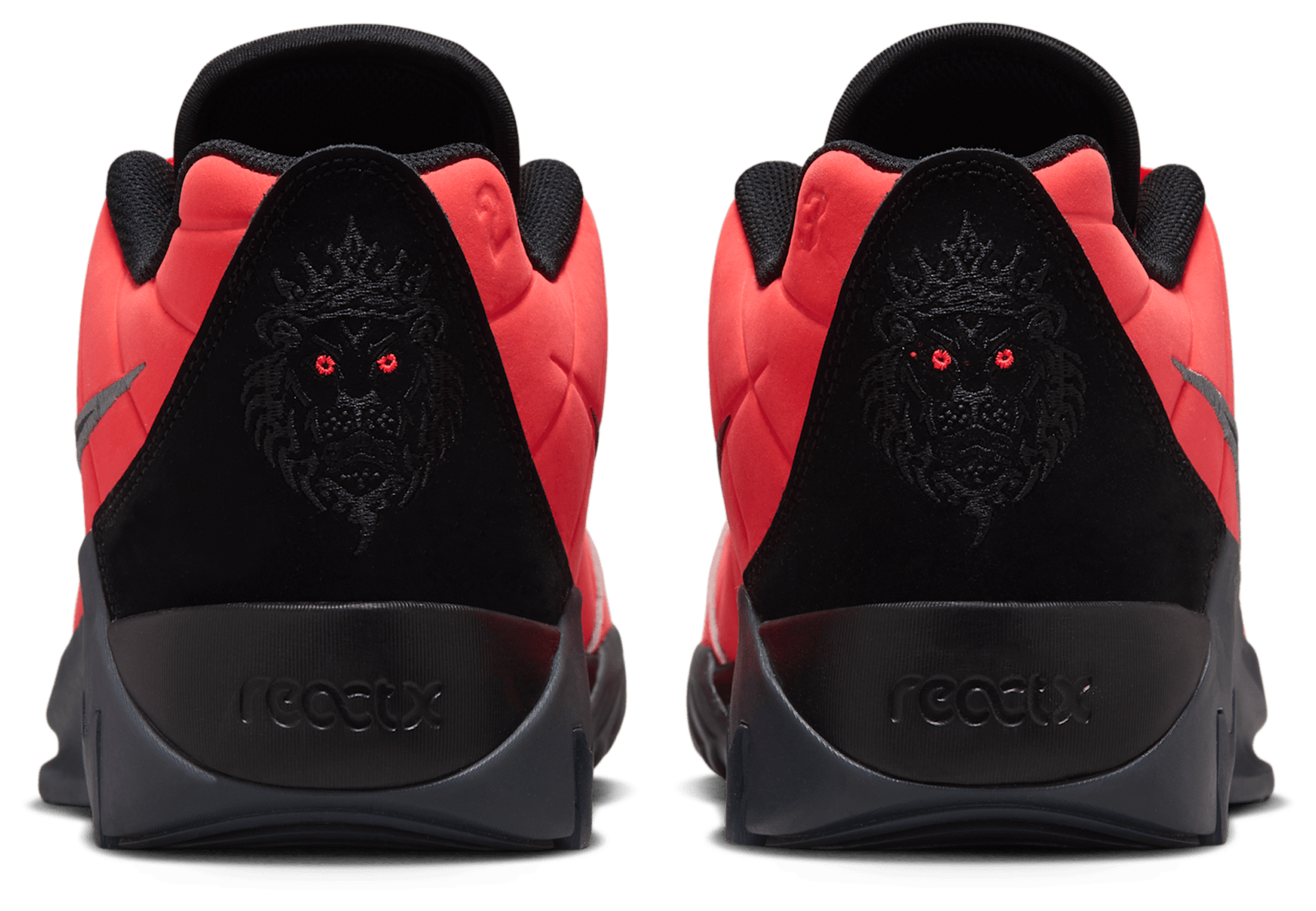 Nike Lebron Witness IX - Black/Smoke Grey/Bright Crimson - Image 3