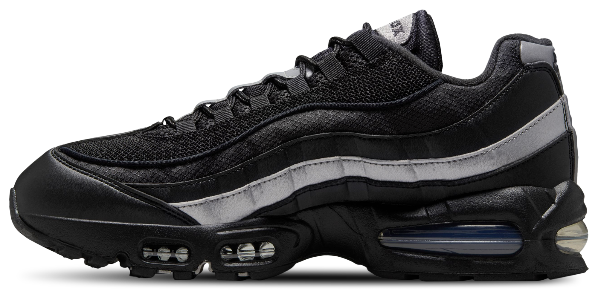 Nike Air Max 95 OG - Black/Metallic Silver/Black - Image 2