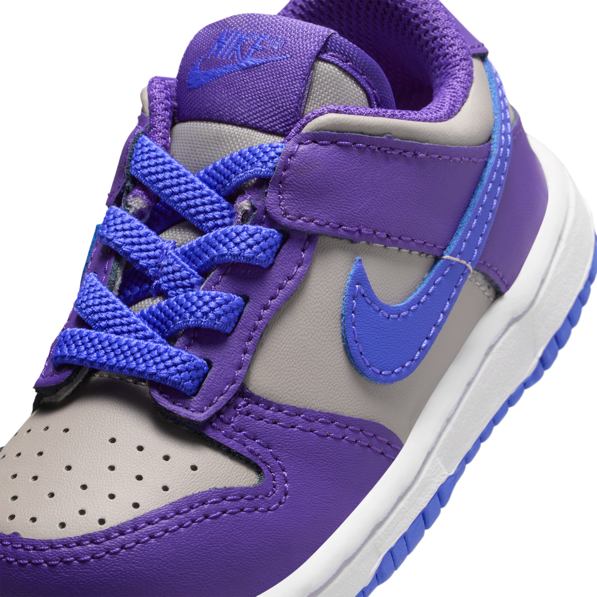 Nike Dunk Low 童款 - College Grey/Persian Violet/Wild Grape - Image 7