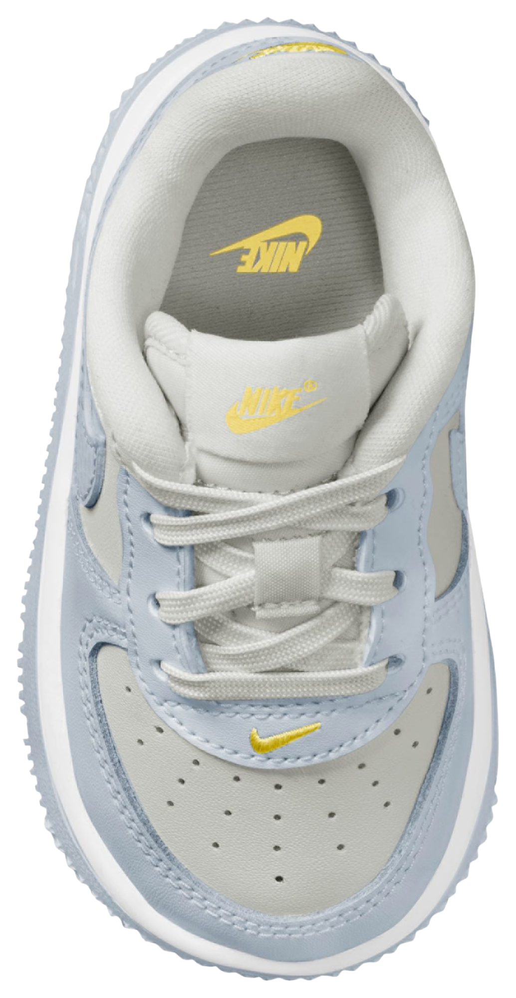 Nike Air Force 1 Low Lace 童款 - Platinum Tint/Aura/Alabaster - Image 3