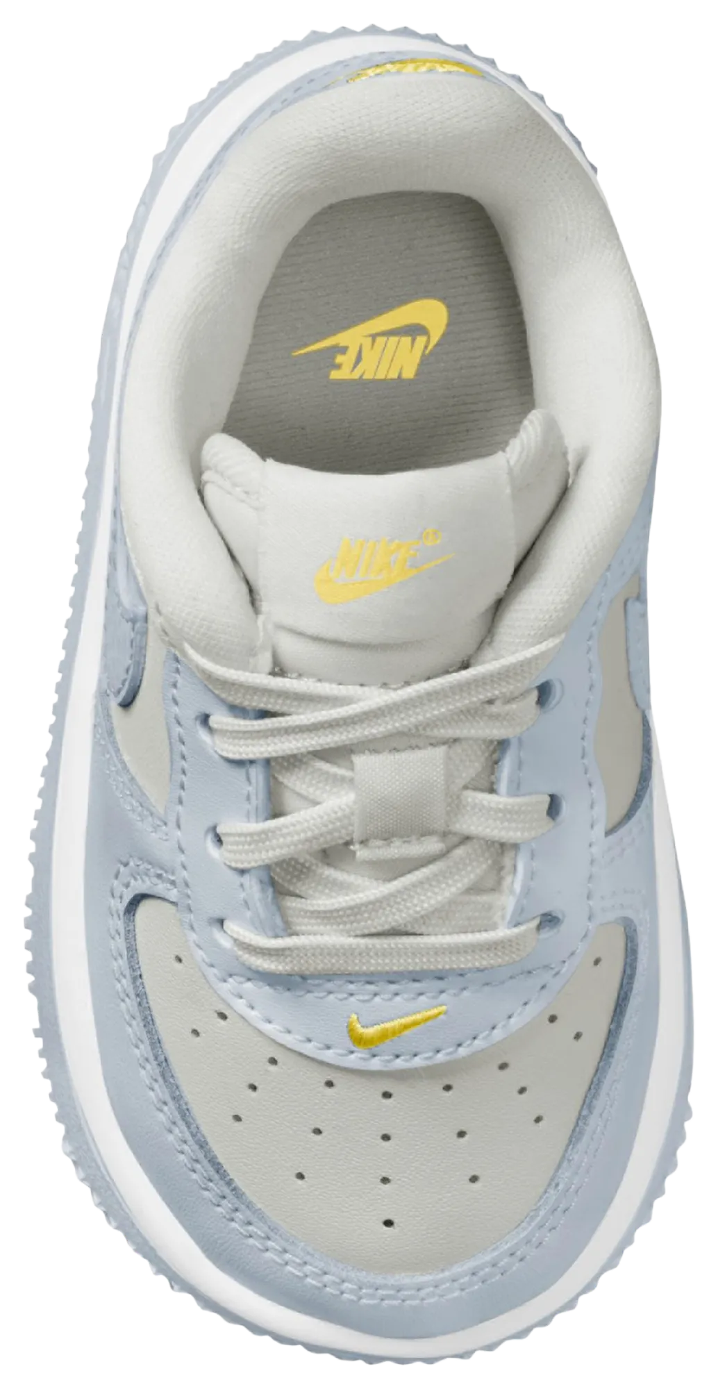 Nike Air Force 1 Low Lace 童款 - Platinum Tint/Aura/Alabaster - Image 3