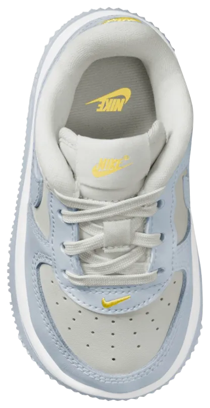 Nike Air Force 1 Low Lace 童款 - Platinum Tint/Aura/Alabaster - Image 3