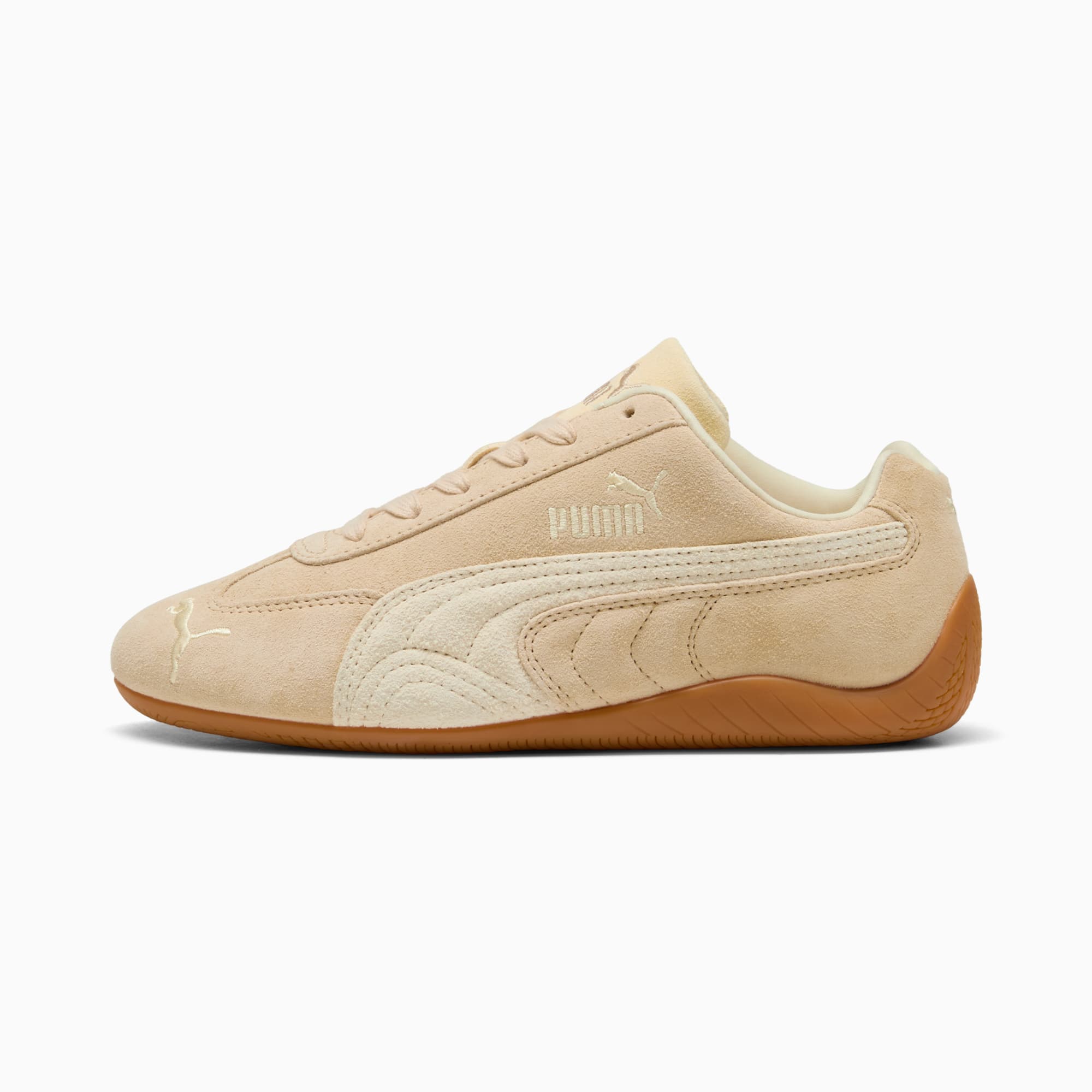 Speedcat Elevated Women's Sneakers - Cashew Brown-Gum - 1