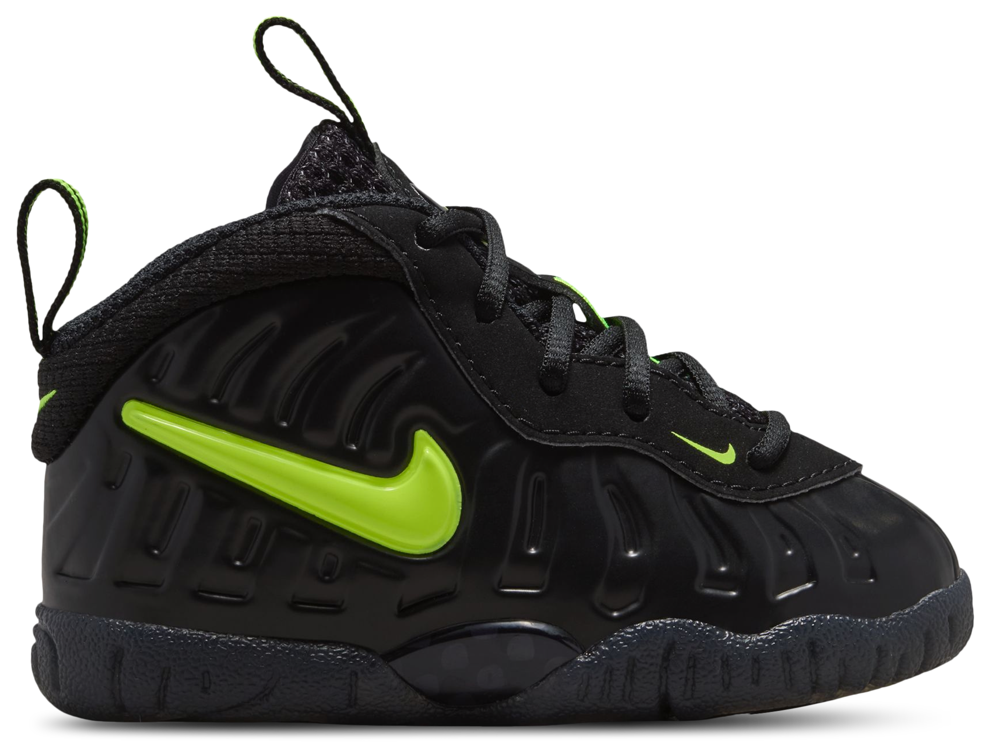 Nike Little Posite Pro 童款 - Voltage Yellow/Black - Image 1
