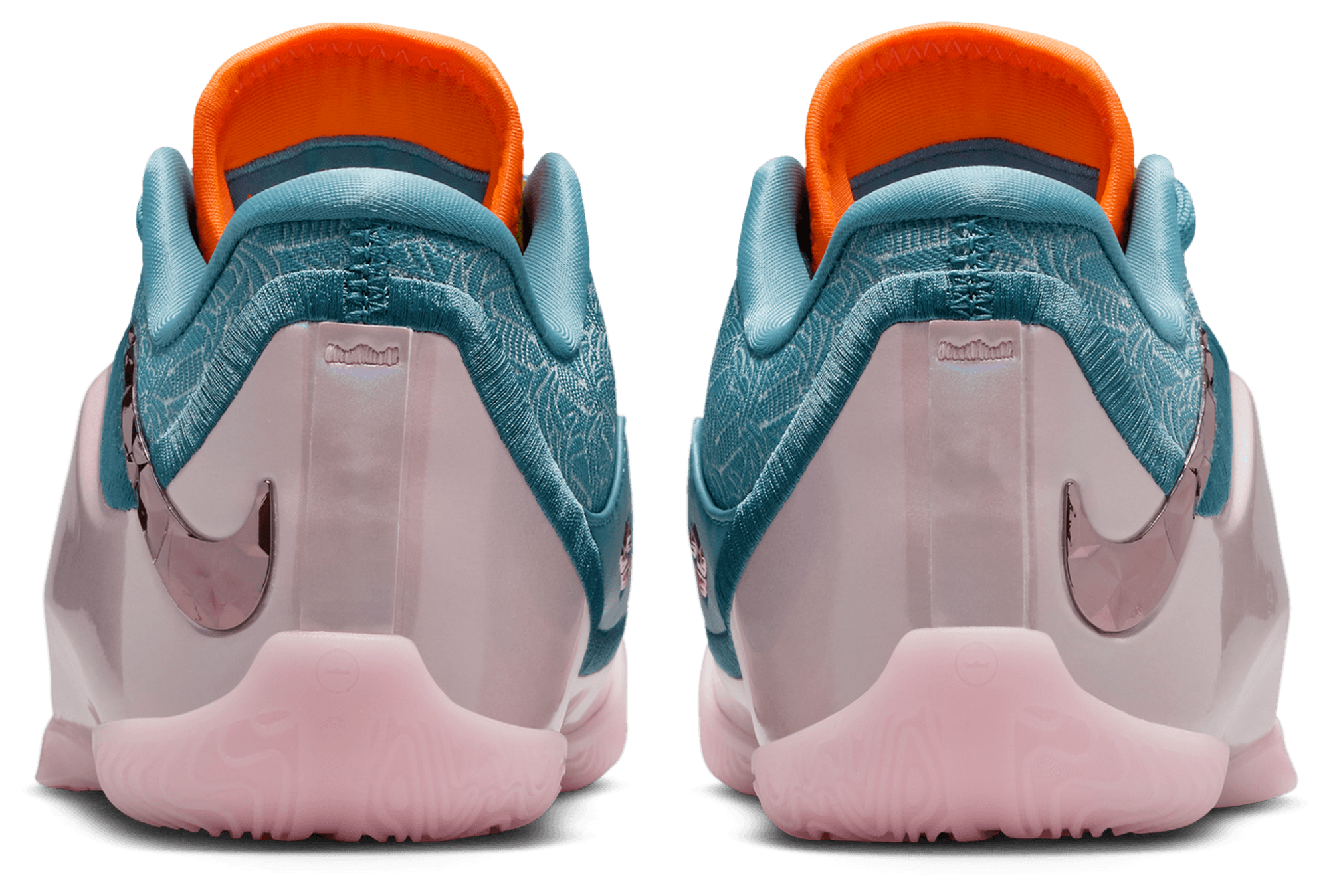 Nike LeBron XXIII 童款 - Smokey Blue/Totl Orange - Image 3