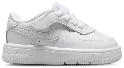 Nike Air Force 1 童款 - White/White - Image 1