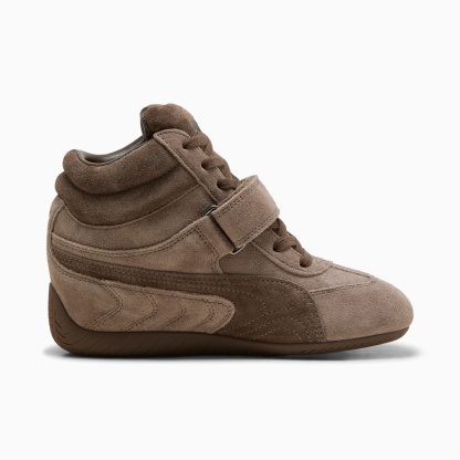 Speedcat Wedge Big Kids' Sneakers - Totally Taupe-Chocolate - 5