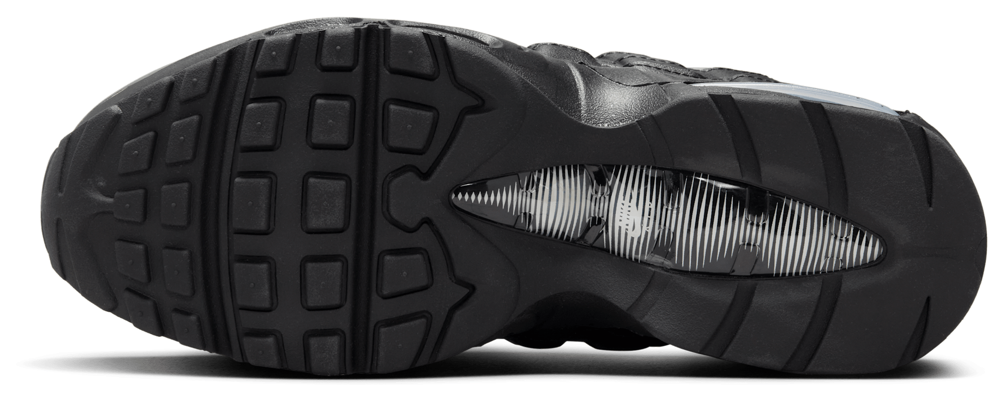 Nike Air Max 95 Big Bubble - Black/Mtlc Silver/Reflect Silver - Image 5