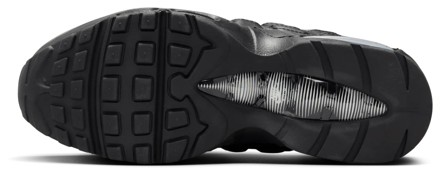 Nike Air Max 95 Big Bubble - Black/Mtlc Silver/Reflect Silver - Image 5
