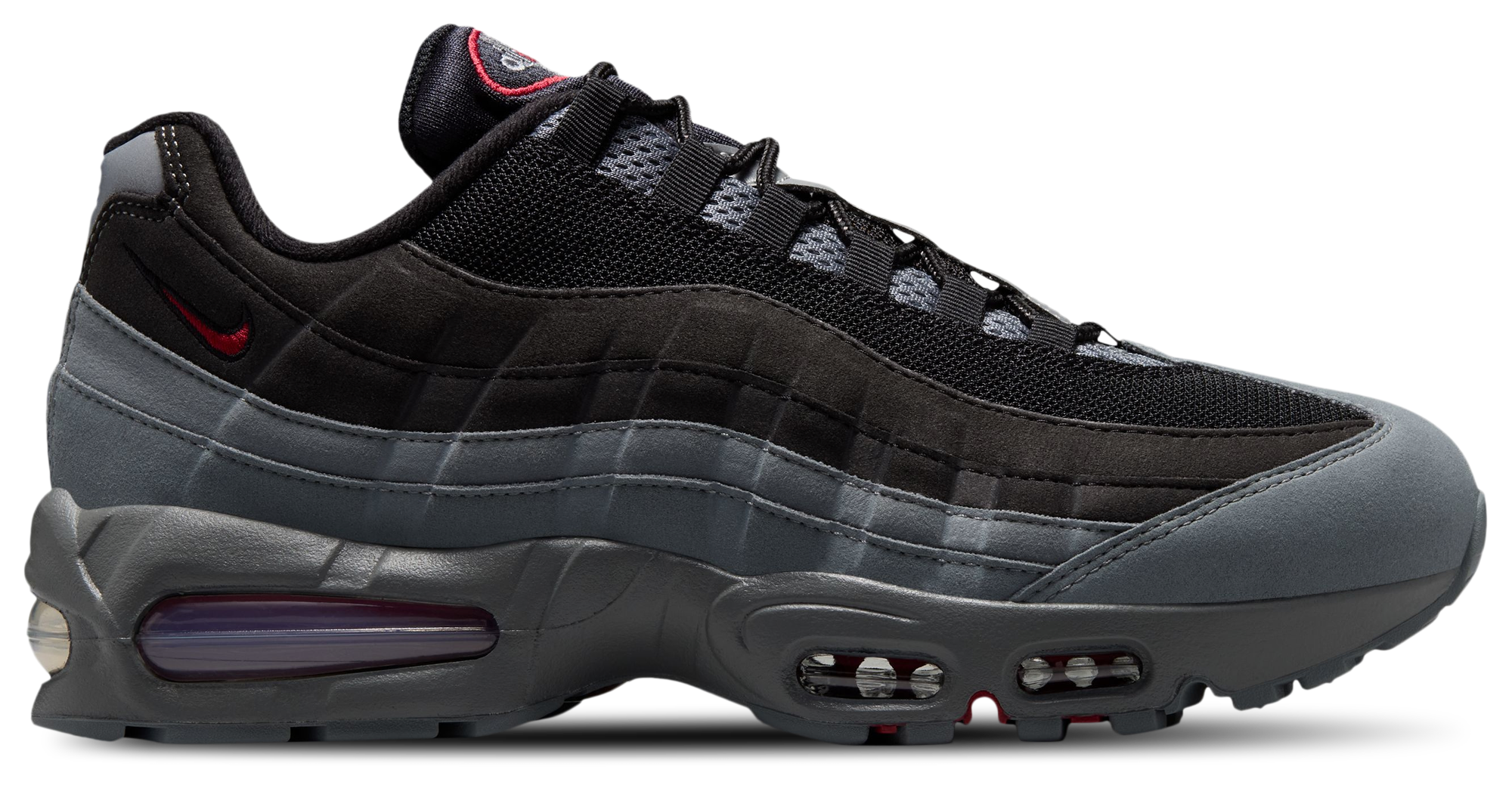 Nike Air Max 95 Big Bubble - Tough Red/Smoke Grey/Black - Image 1