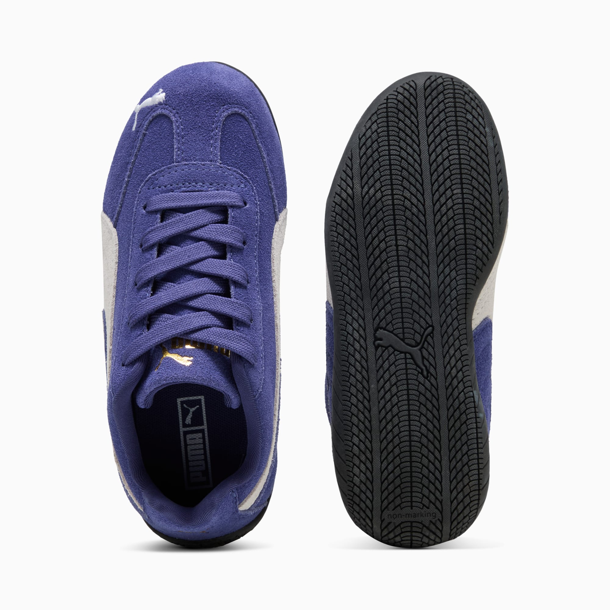 Speedcat OG Little Kids' Sneakers - Blue Crystal-PUMA White - 6