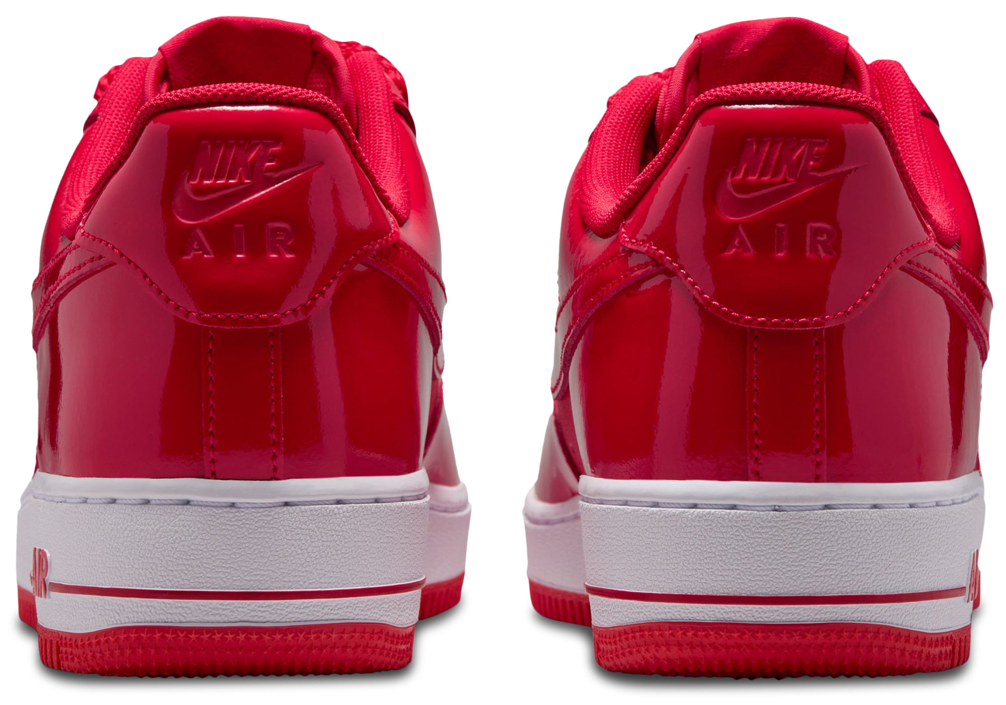 Nike Air Force 1 Low LE - Red/Red/White - Image 3