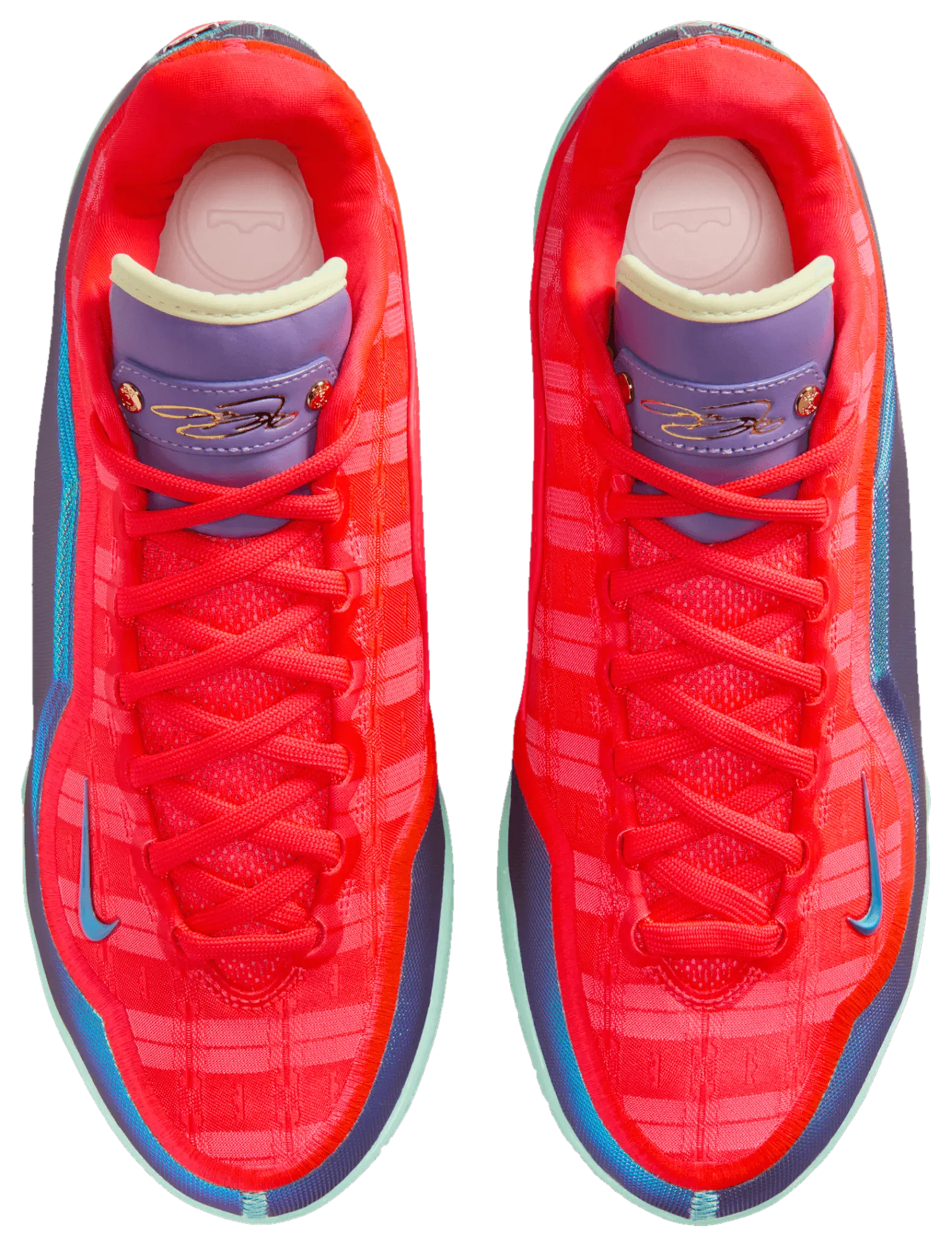 Nike Lebron XXIII Xmas - Bright Crimson/Dusty Amethyst/Multi - Image 4