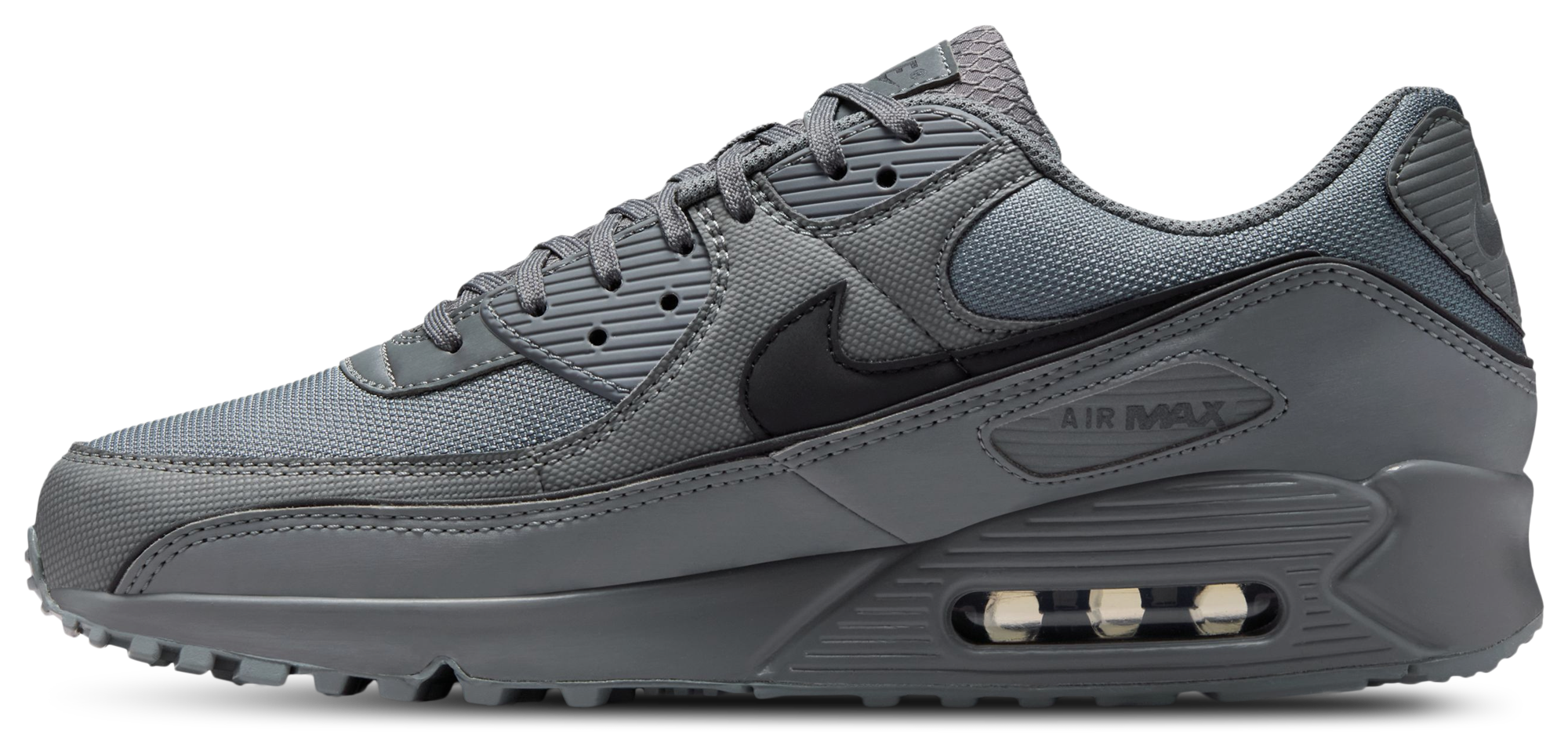 Nike Air Max 90 Prm Reflect - Black/Smoke Gray/Smoke Gray - Image 2