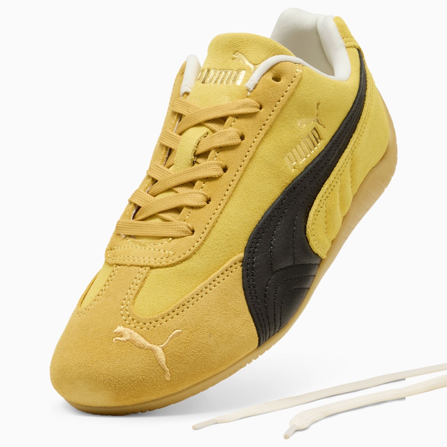 Speedcat Women's Sneakers - Sunny Yellow-PUMA Black - 6